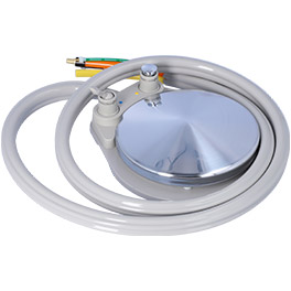 Wet/dry foot control for A-dec 532 and 533 delivery systems with 5-foot cord