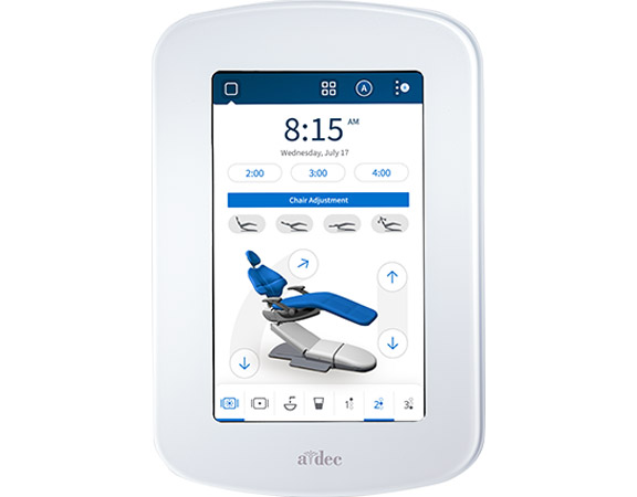 A-dec DS7 touchscreen