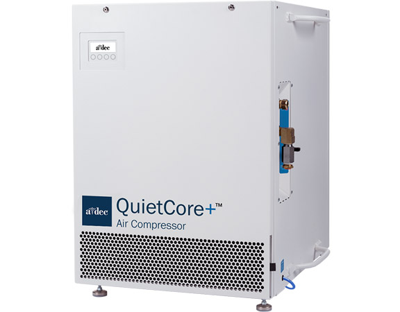 A-dec QuietCore+ dental air compressor