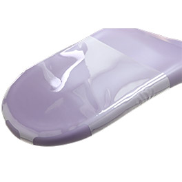 Toeboard cover for A-dec 411 dental chair with formed upholstery