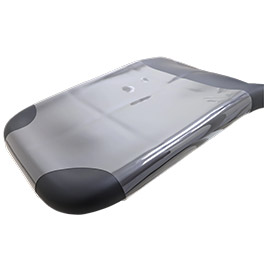 Toeboard cover for A-dec 511B dental chair with formed upholstery