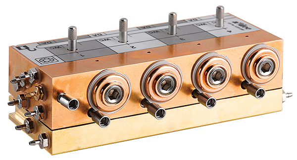 A-dec dental delivery system control block